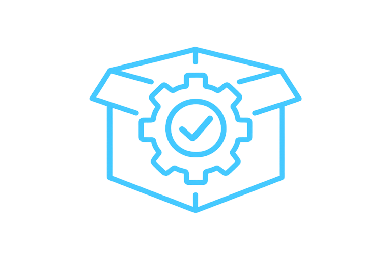 Icon of a tactical playboard with arrows and strategy marks, representing hands-on product delivery and roadmap execution.